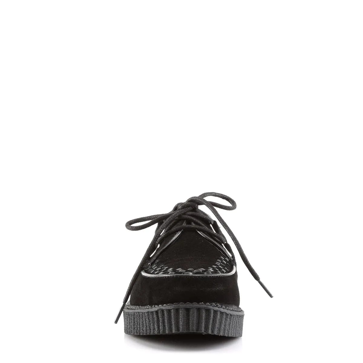 CREEPER-602S Black Suede