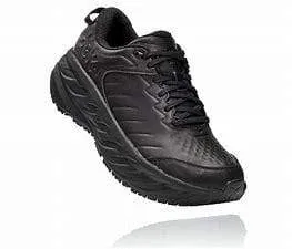 Hoka Men's Bondi Slip Resistant Shoes- Black