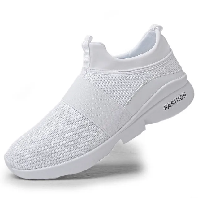 Men Sneakers - Comfortable, Fashionable, Mesh, Casual Loafers