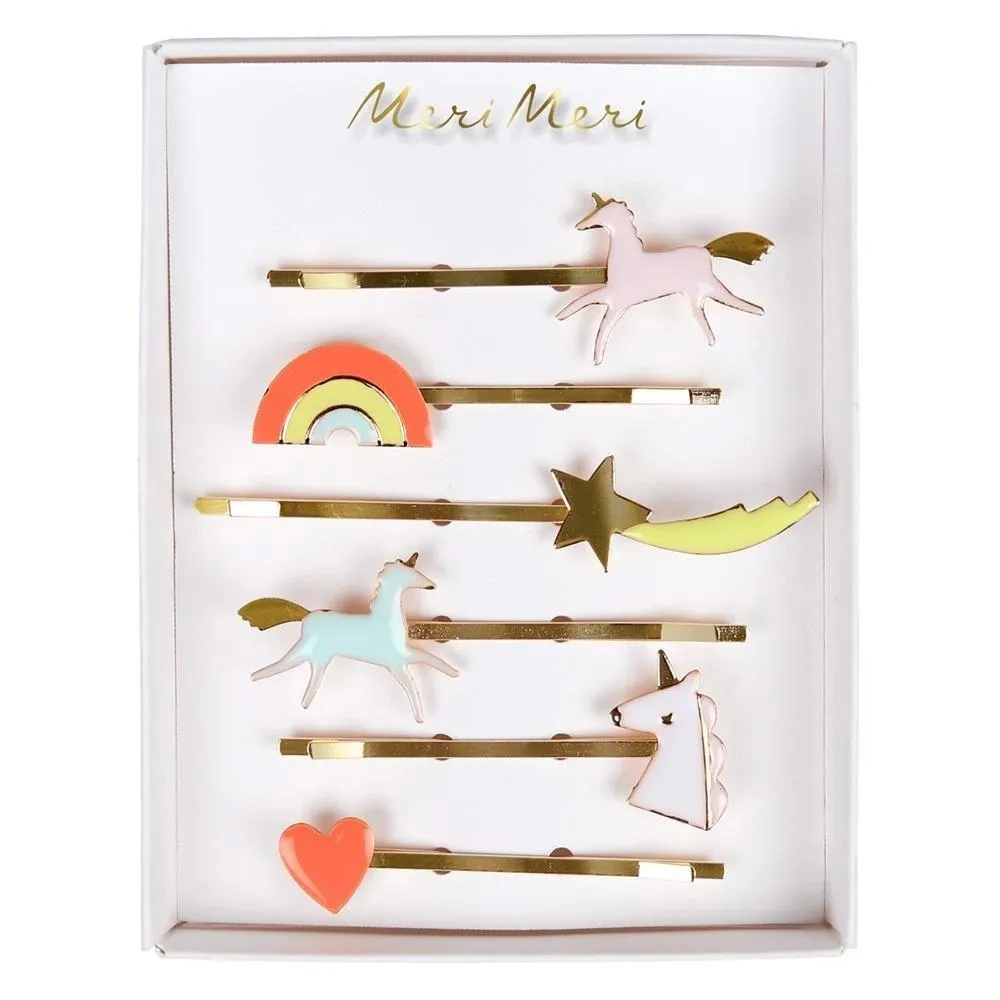 Meri Meri Unicorn Enamel Hair Slides