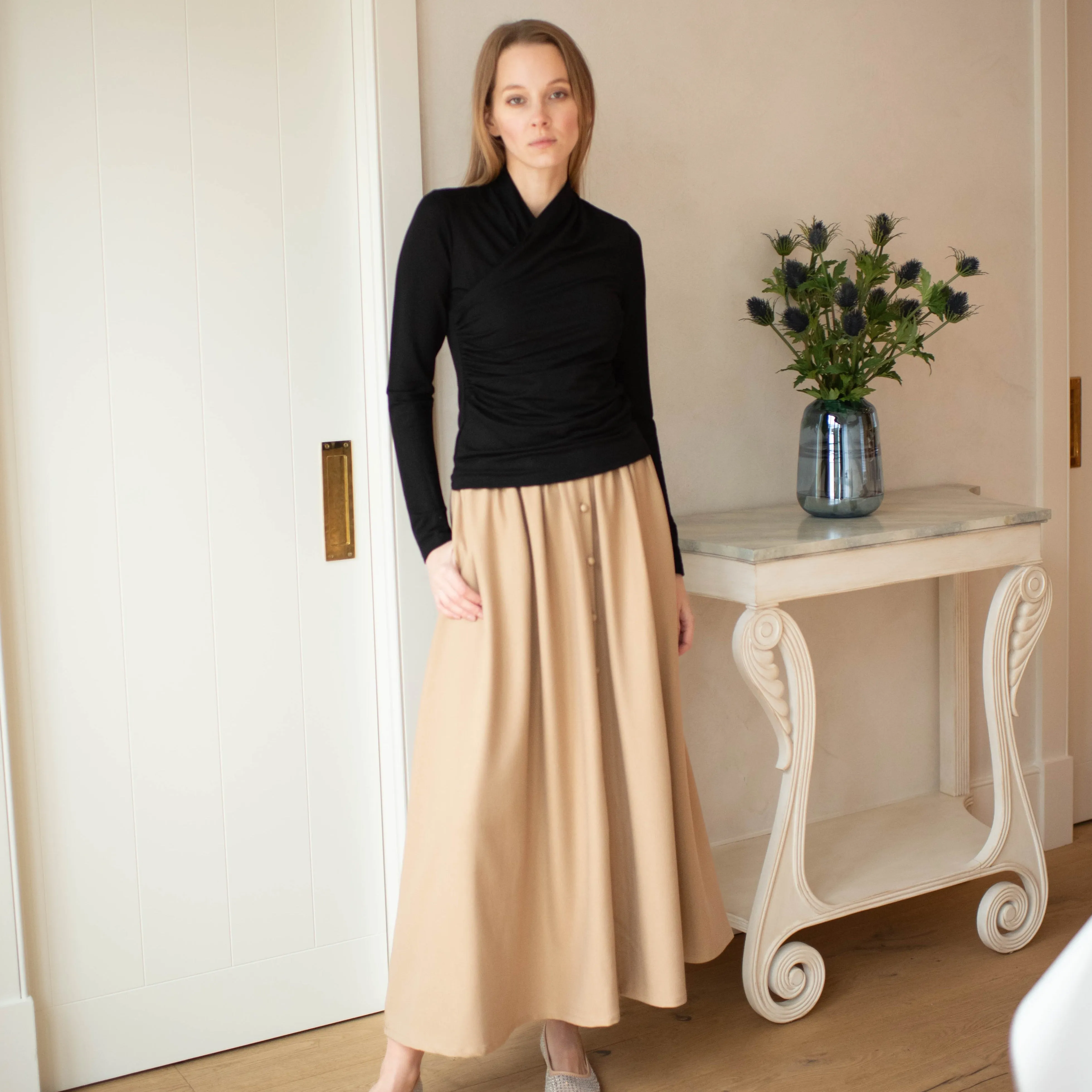 Rosalee Button Down Maxi [Final Sale]