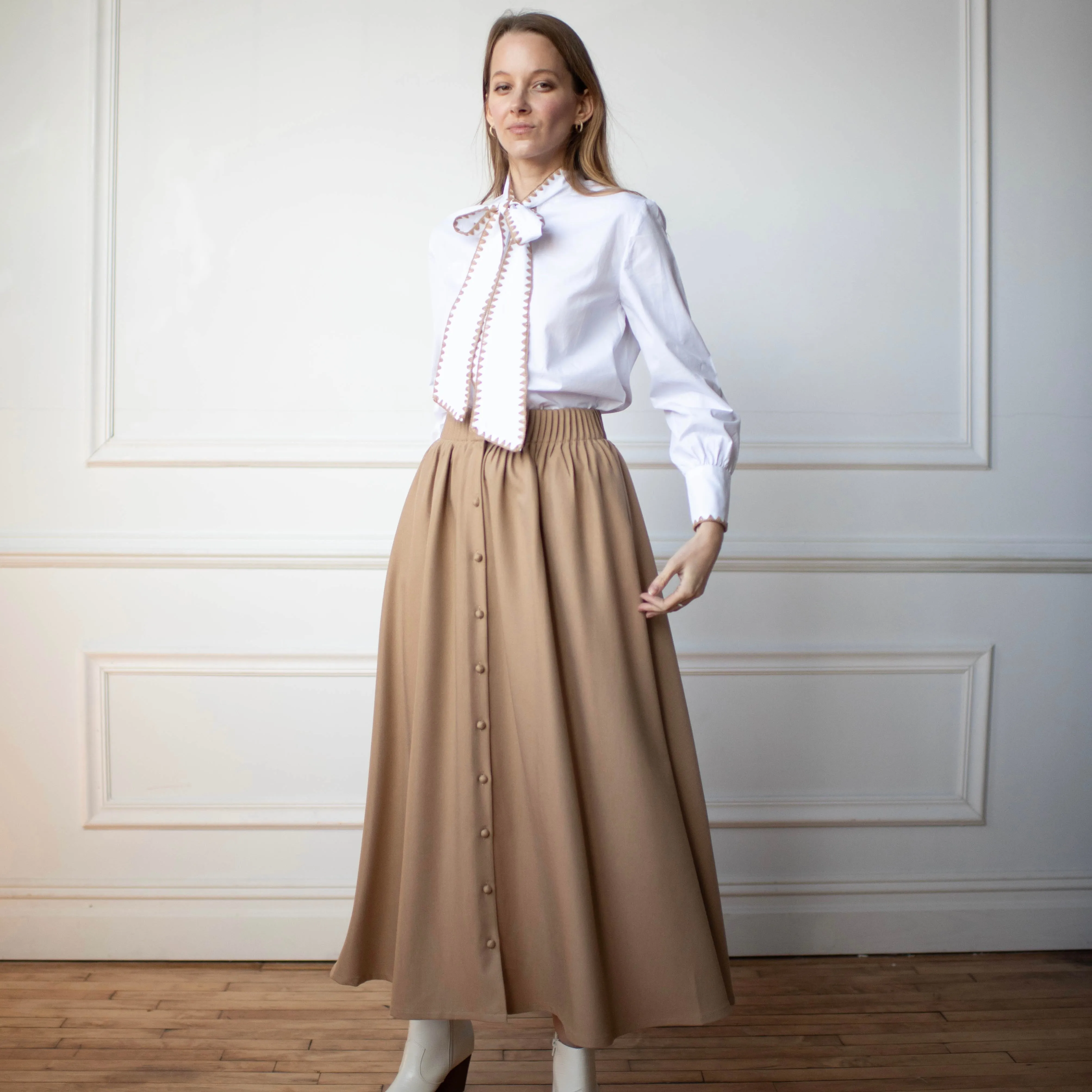 Rosalee Button Down Maxi [Final Sale]